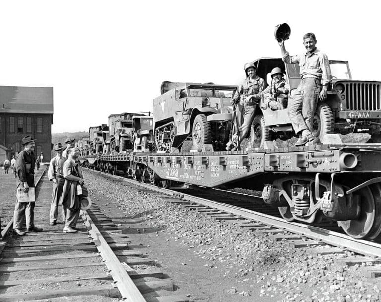 Train In 1945 Chronology of America’s Freight Railroads Explained