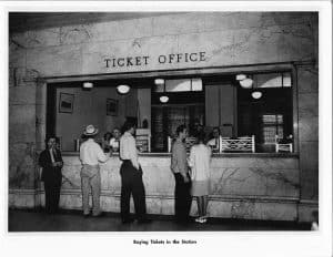 Buying Tickets in the Station