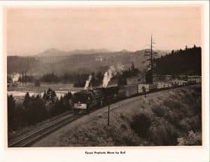Forest Products Move by Rail