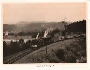 Forest Products Move by Rail