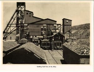 Loading Coal Cars at the Mine