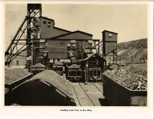 Loading Coal Cars at the Mine
