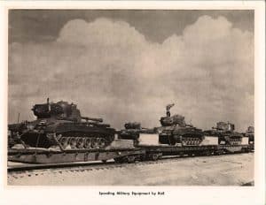 Speeding Military Equipment by Rail