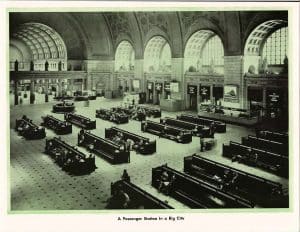 A Passenger Station in a Big City