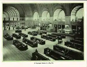 A Passenger Station in a Big City