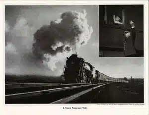 A Steam Passenger Train