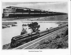 Streamlined Passenger Trains